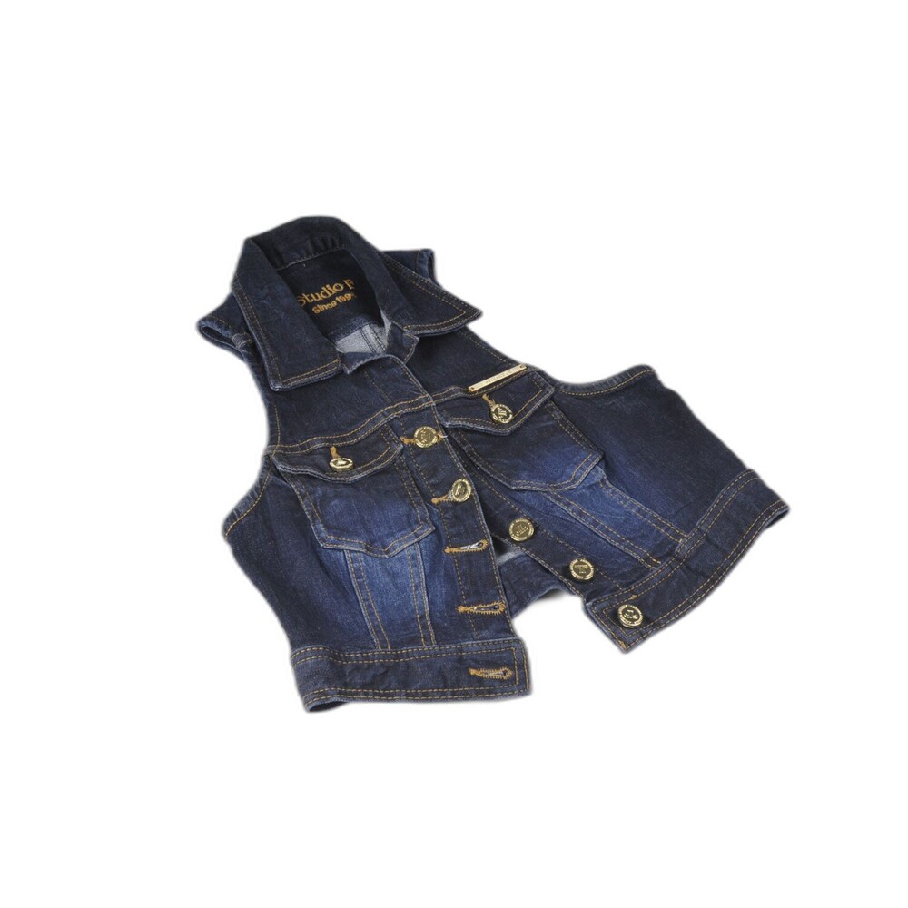 Studio F Kids Denim Vest Size 6